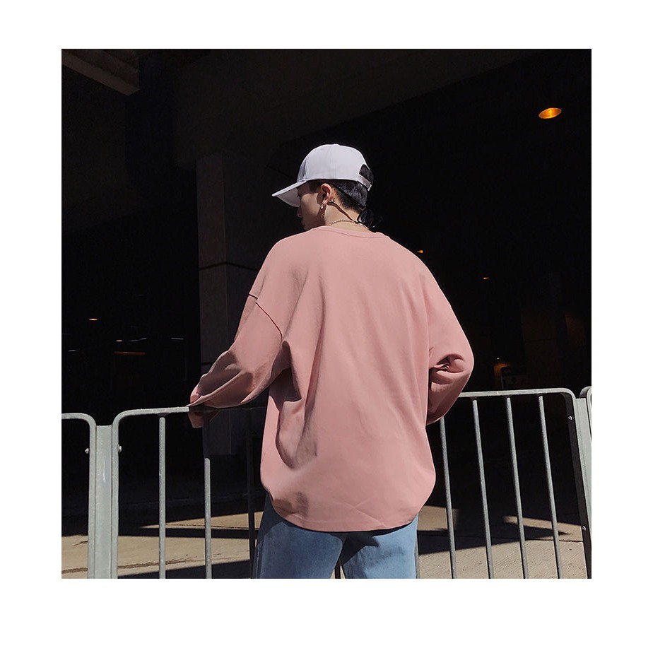 Áo Sweater LEAVES PINK Unisex | BigBuy360 - bigbuy360.vn