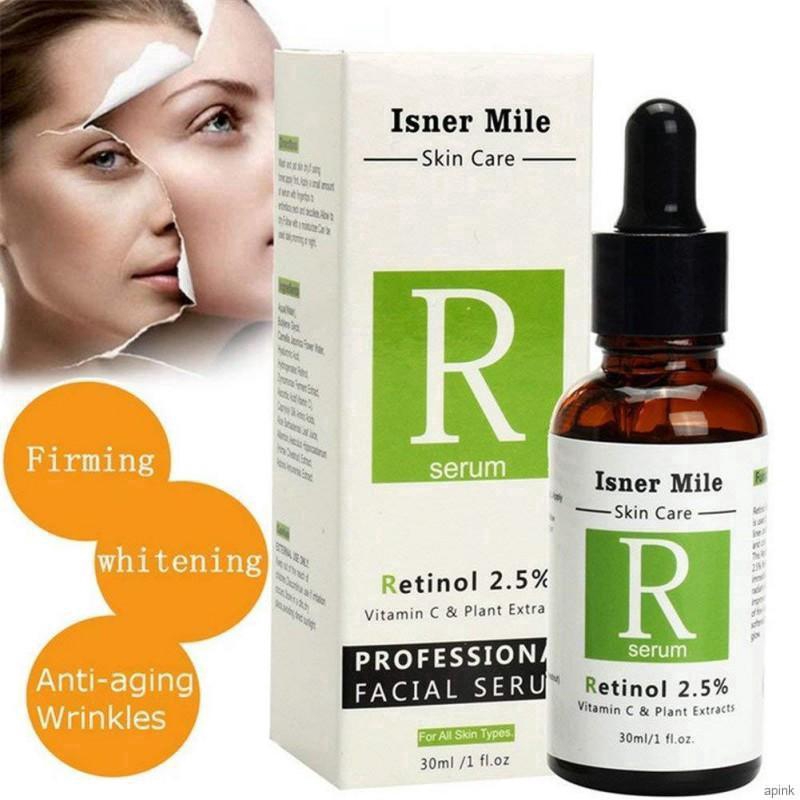 Serum Retinol 2.5% Vitamin C 30ml Chống Nếp Nhăn Chống Lão Hóa Chăm Sóc Da Mặt