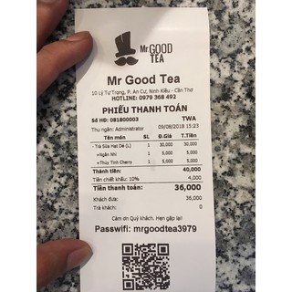 MÁY TÍNH TIỀN CẢM ỨNG CHO QUÁN TRÀ SỮA