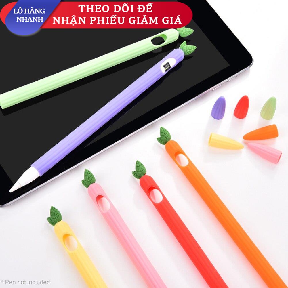 ♣◙Xốp silicone Dẻo cho Bút Cảm ứng Apple Pencil 1/2