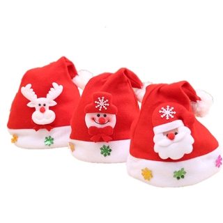(24Hs Delivery) Nón Giáng Sinh Có Đèn Led