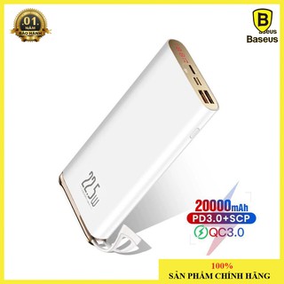 Sạc dự phòng BASEUS 22.5W 20000mAh Starlight Hiển thị Led
