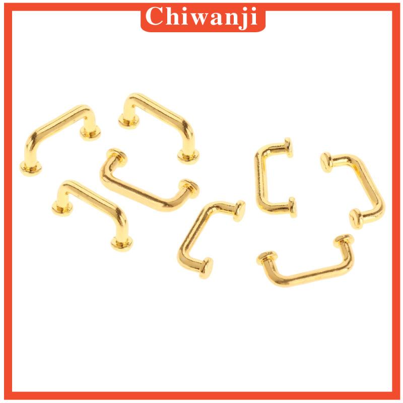 Set 8 Mô Hình Vòm Mini Màu Vàng Tỉ Lệ 1: 12 Trang Trí Nhà Búp Bê