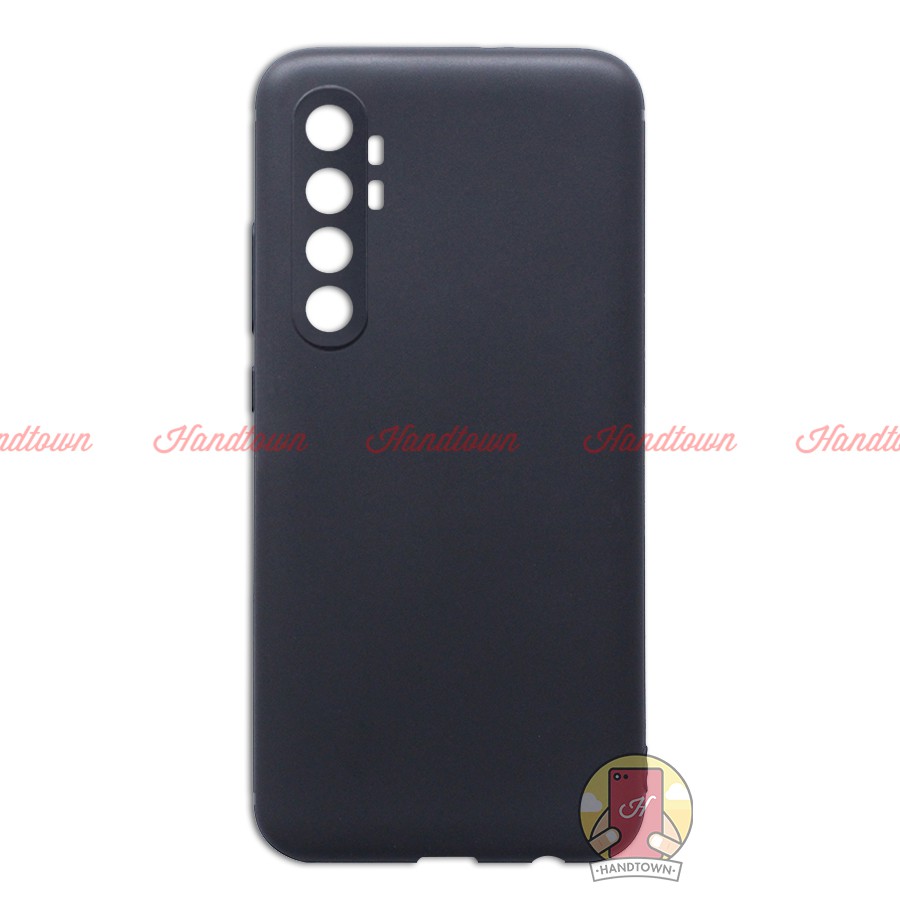 Ốp Lưng Xiaomi Mi Note 10 Lite Silicone TPU Dẻo Đen Chống Ố