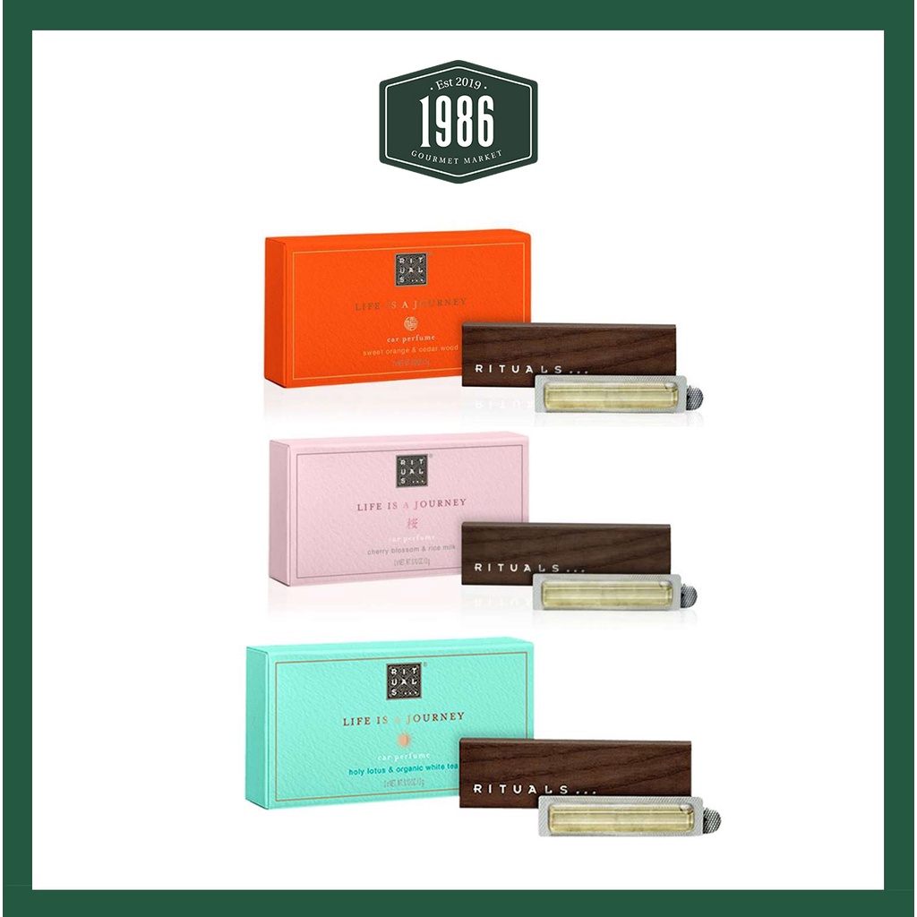 RITUALS - Nước Hoa Oto Cao Cấp Các Mùi  - KÈM 1 LÕI THAY THẾ