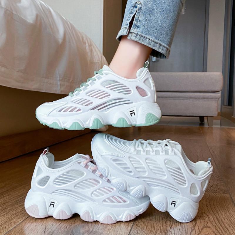 2020 New Fashion Trend Breathable Mesh Casual Sports Caterpillar Shoes Female
