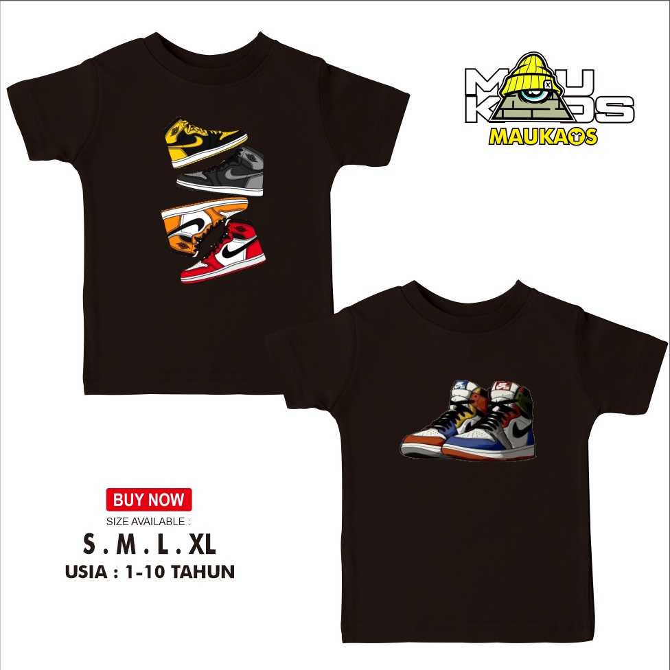 Áo Thun Thể Thao In Logo Air Jordan Cá Tính Cho Bé