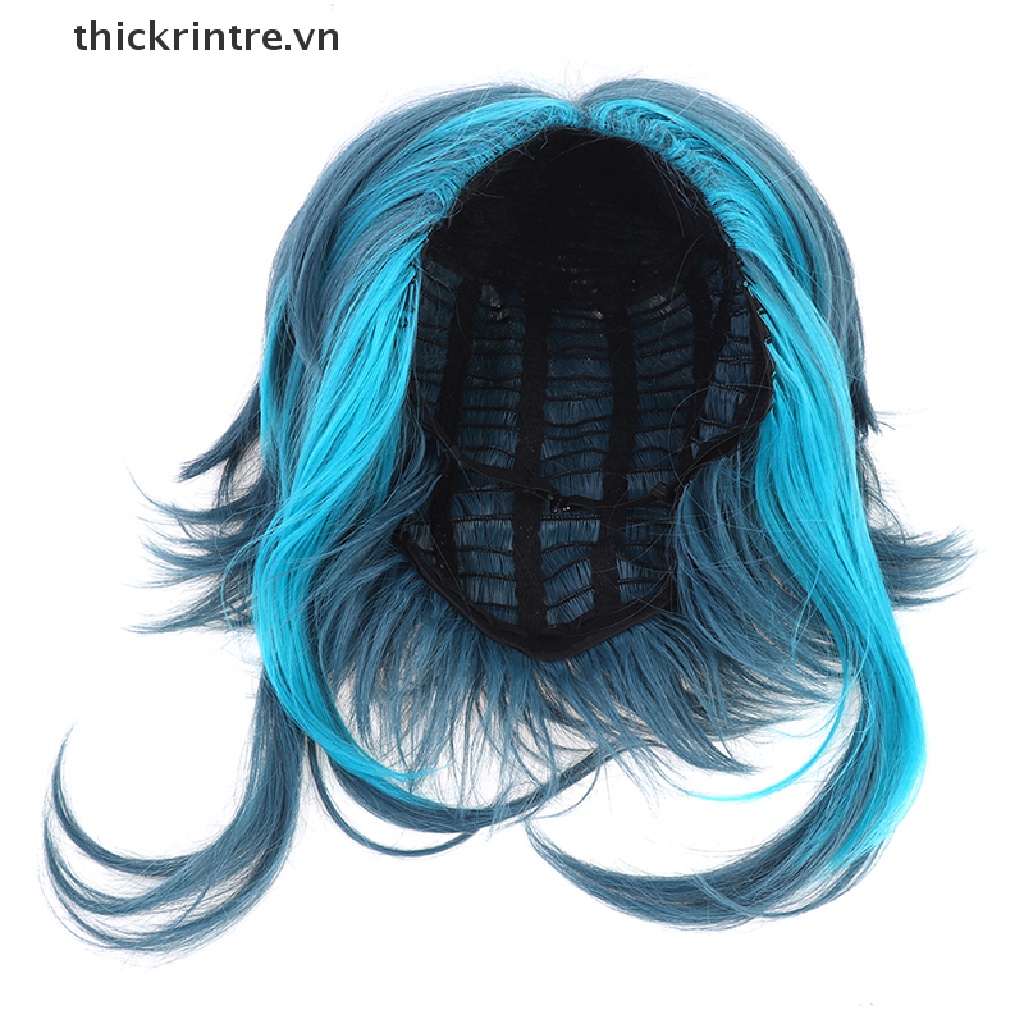 [Hàng mới về] Tóc giả màu xanh lá 40cm dùng cho cosplay