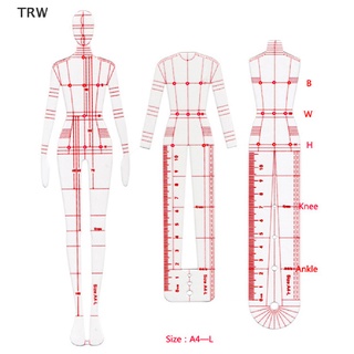 Mẫu vẽ hình thước vẽ thời trang TRW cho mẫu phác thảo thiết kế thời trang