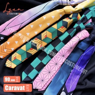 Caravat nhân vật KnY: Douma, Ne, Mui, Ino, Ren