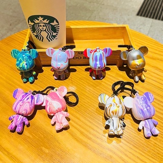 Set DIY Móc Khoá Handmade Gấu Bearbrick tự làm móc khoá thủ công đổ màu xinh xắn thích hợp làm quà tặng