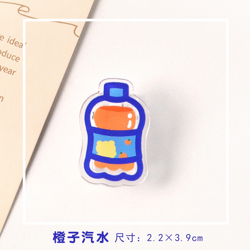 Kẹp Giấy / Tài Liệu Bằng Acrylic Họa Tiết Hoạt Hình Dễ Thương