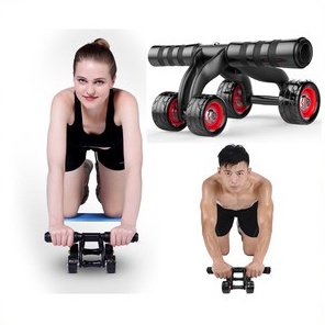 Con lăn tập cơ bụng 4 bánh, con lăn hỗ trợ tập gym hiệu quả tại nhà Joly Lady