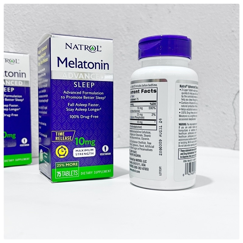 Natrol Melatonin 10mg 75 viên