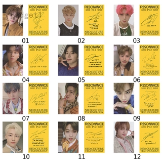 Pt Nhóm NCT. Set 2 Tấm Thẻ Ảnh Tự Làm Độc Đáo Xinh Xắn
