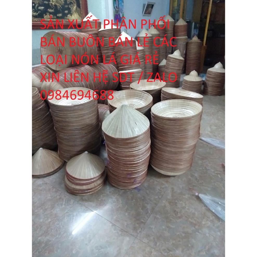 Xưởng sx- Nón lá giá sỉ từ 18k trở lên tùy loại - Tre VN