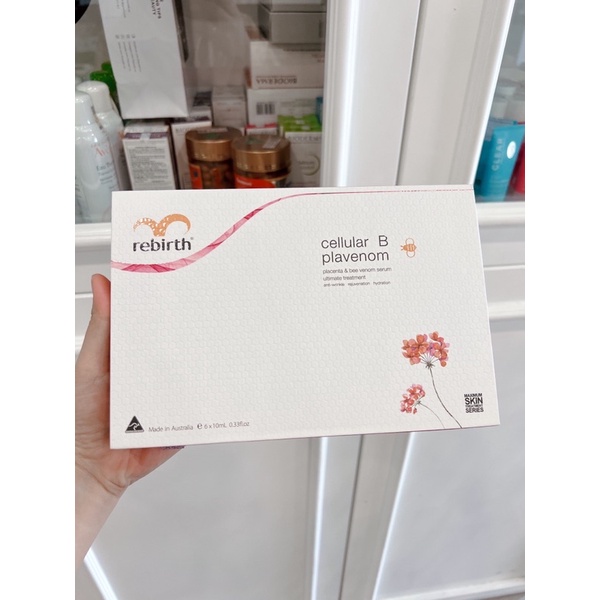 Serum Rebirth Tế Bào Gốc Nhau Thai Cừu &amp; Nọc Ong Rebirth Cellular B Plavenom - 10ml