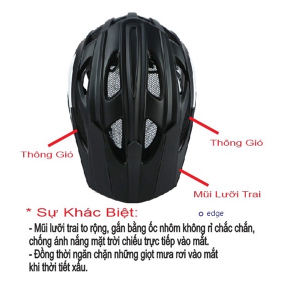 Mũ bảo hiểm xe đạp thể thao chính hãng CAIRBULL, đạt tiêu chuẩn, an toàn, mạnh mẽ