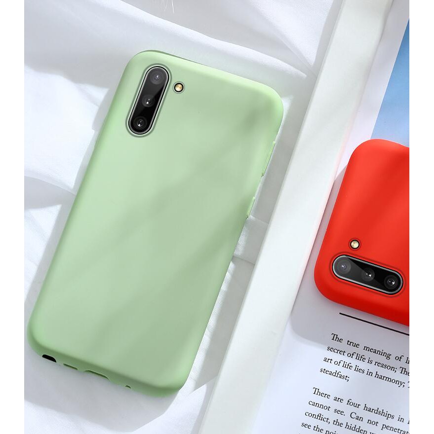 Samsung Galaxy Note 10 Plus Liquid Silicone Soft Baby-Skin Feeling Shockproof Case Cover | BigBuy360 - bigbuy360.vn