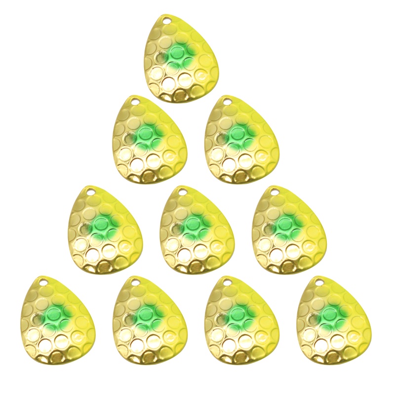 Set 10 Mồi Câu Cá Bằng Kim Loại DIY Nhiều Màu Sắc Tiện Lợi