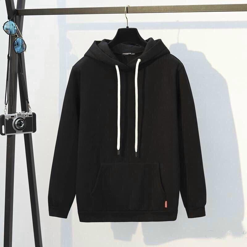 Áo hoodie trơn nam nữ áo hoodie nỉ phong cách ulzzang nhiều màu chất nỉ bông dày đẹp