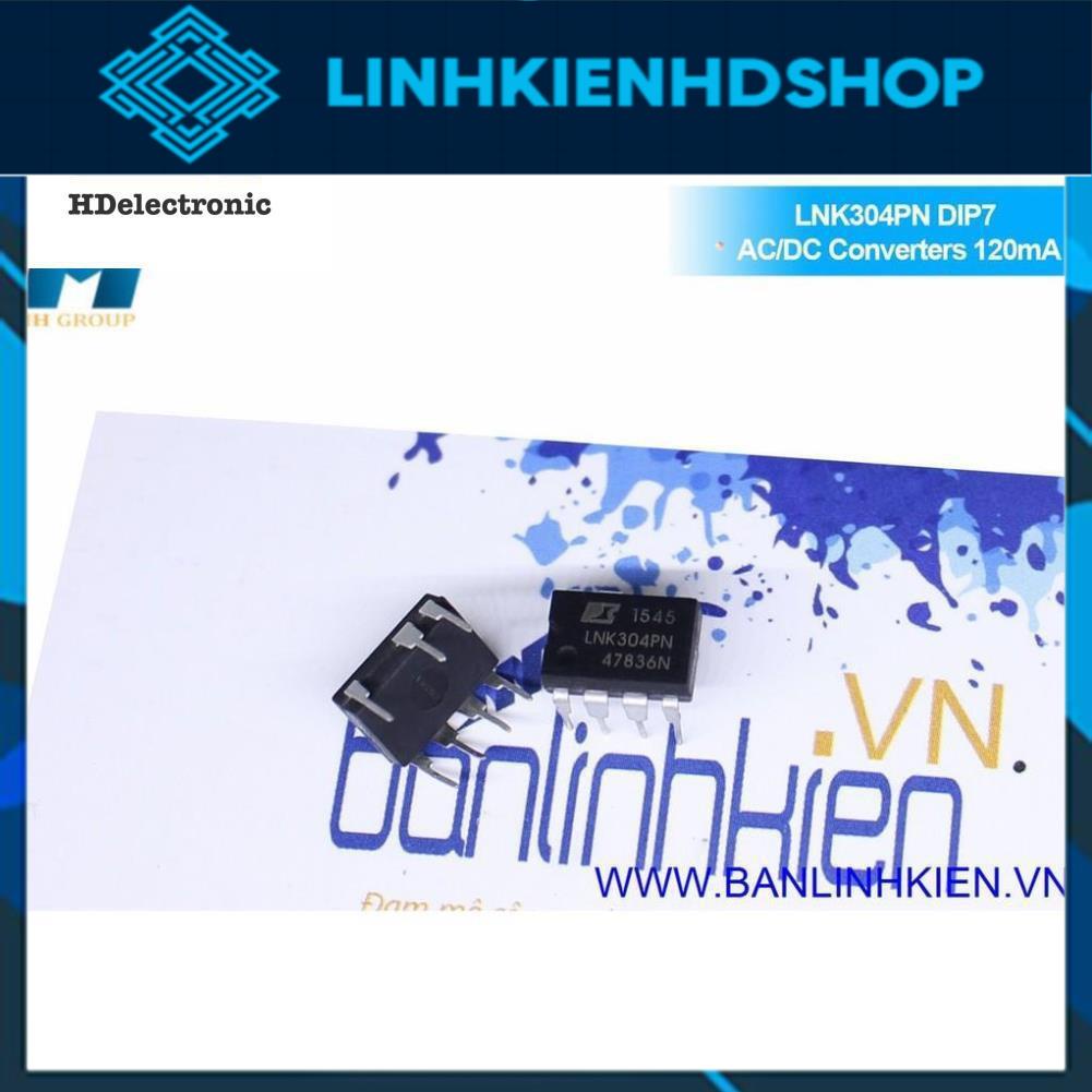 IC nguồn LNK304PN DIP7 120mA dùng trong điện tử