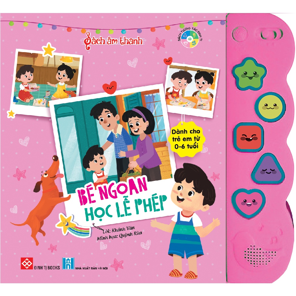 SÁCH - Sách âm thanh - Bé ngoan học lễ phép