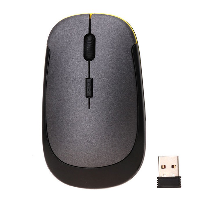 Chuột quang không dây siêu mỏng wireless mouse 2.4GHz có nút chỉnh DPI  youngcityshop 30.000