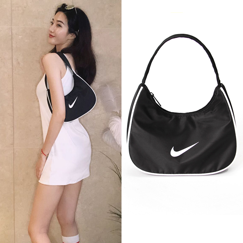 Túi xách Nike mini đeo dưới cánh tay phong cách cổ điển dành cho nữ