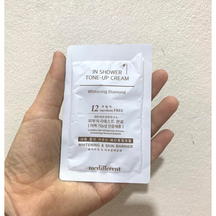 Sữa Tắm Truyền Trắng Medifferent In Shower Tone Up Cream mẫu mới 2020