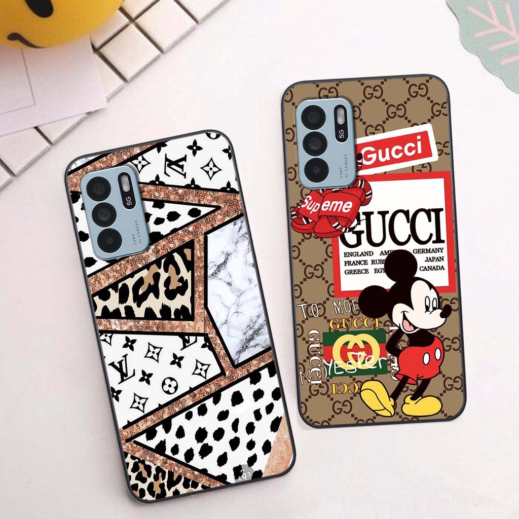Ốp lưng Oppo RENO 6 5G / RENO  6Z 5G hình thương hiệu, thời trang, cute, đáng yêu