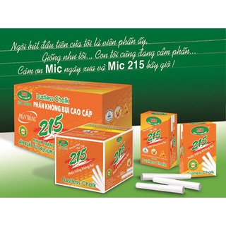 Hộp phấn trắng viết bảng học sinh