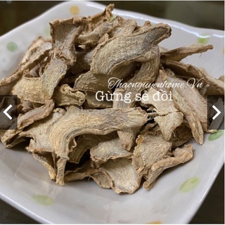 Gừng khô sấy lát ( gừng sẻ đồi)
