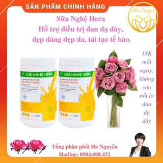 [COMBO 2 hộp] Sữa Nghệ Hera 500g💖 Thay Thế Tinh Bột Nghệ Nguyên Chất 💖Tốt Cho Dạ Dày, Tiêu Hóa 💖Mờ nám đẹp da