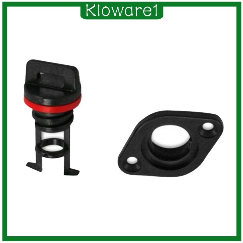 [KLOWARE1] Fits 1\'\' Hole Garboard Drain Plug Nylon Boat Thread for 3/4\'\' Universal