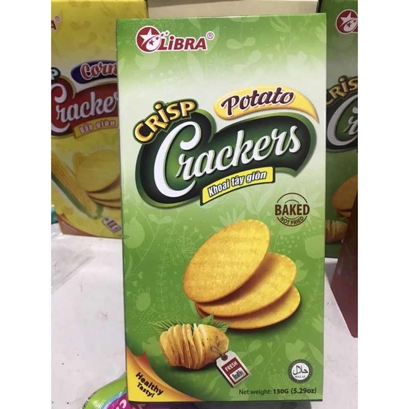 Hộp Bánh Quy Libra Cracker 150g Đủ Vị