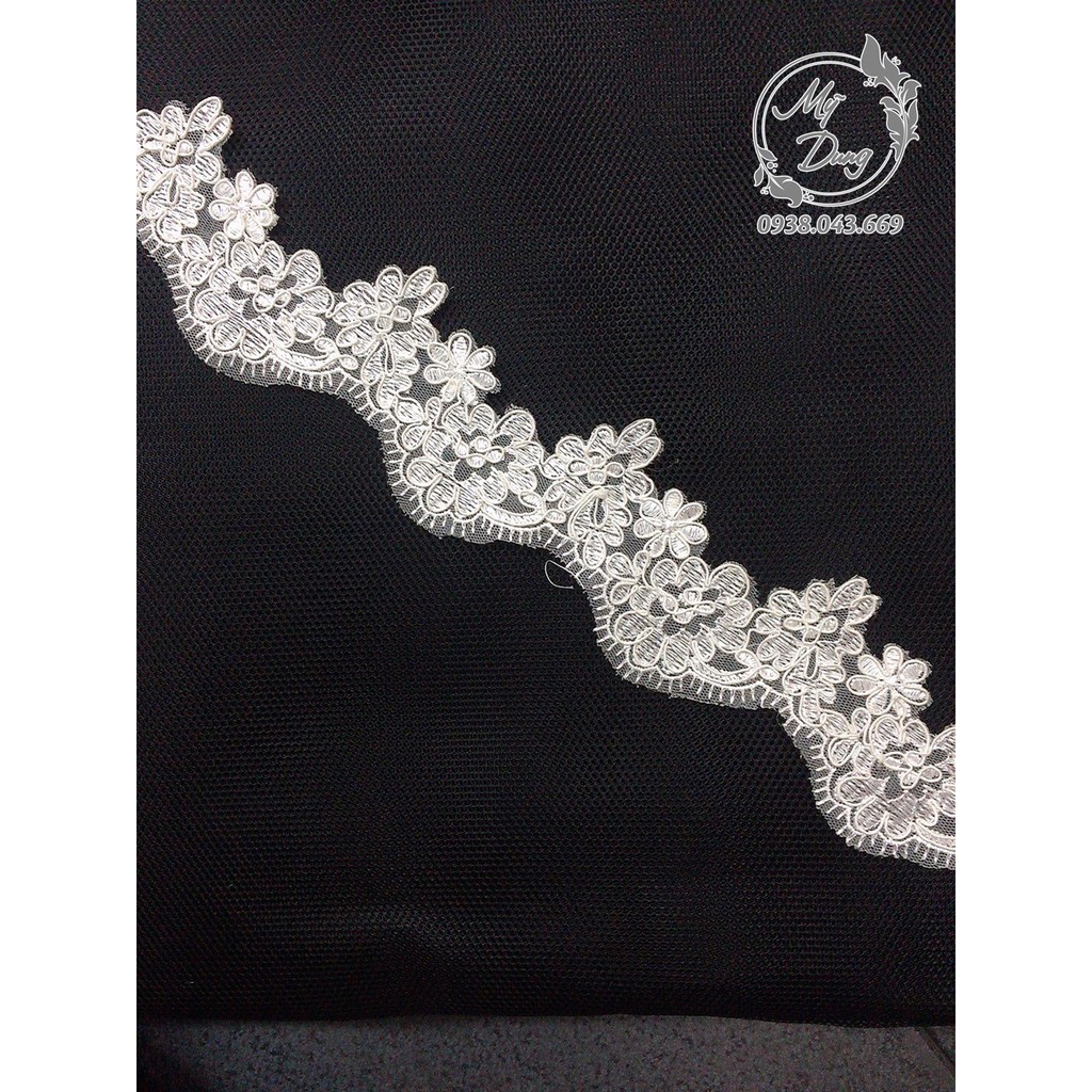 Phụ liệu Dây gân phối đồ cực xinh (Dây dài 12m5) - MS 98233