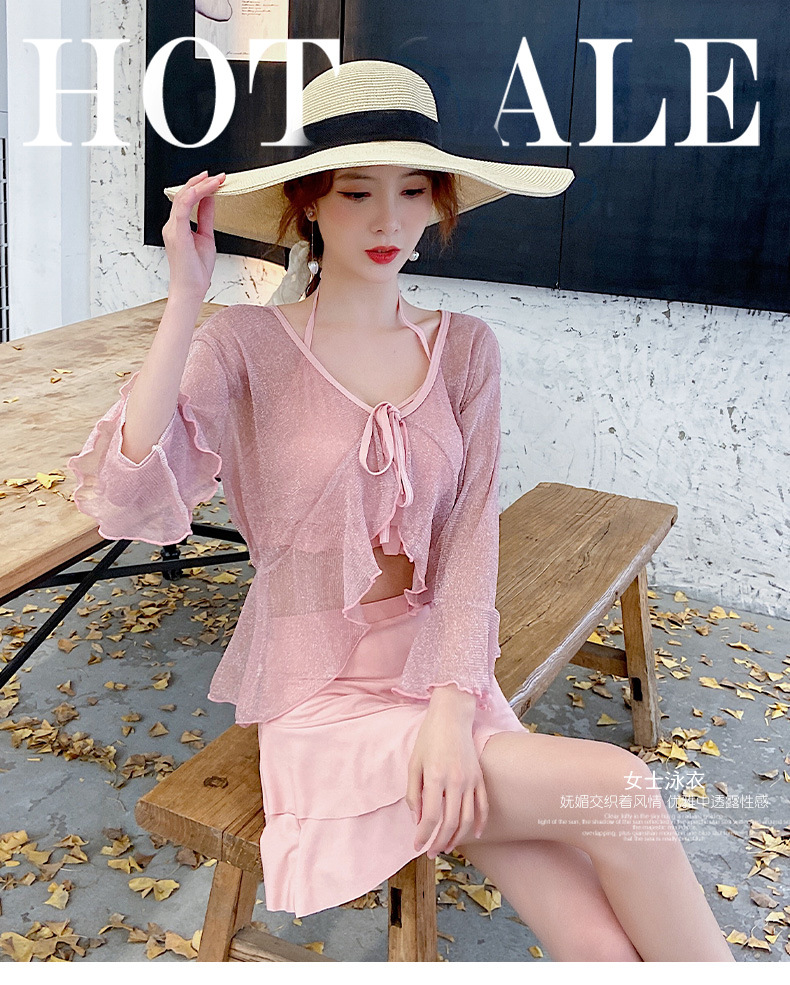 Set Đồ Tắm Phong Cách Hàn Quốc Quyến Rũ Dành Cho Nữ | BigBuy360 - bigbuy360.vn