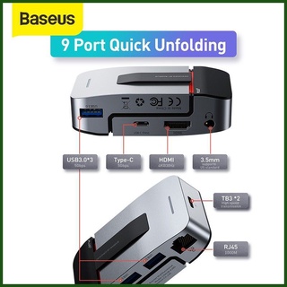 Bộ chia đa năng Baseus 9 in 1 USB C Hub for MacBook Pro-Thunderbolt