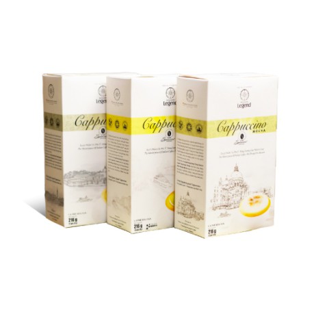 Hộp Cà phê hòa tan Trung Nguyên Cappuccino (Hộp 12 gói 18gr)