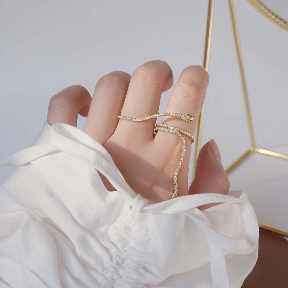 MXGOODS Nhẫn Hở Thời Trang Cá Tính Cho Nữ