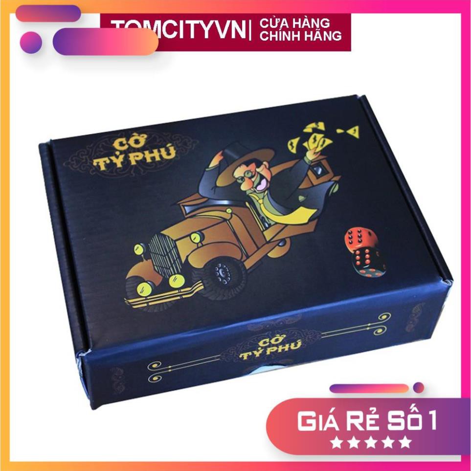 Sale lớn:  Bộ Cờ Tỷ Phú Việt Nam, Board Game Tài Chính Hấp Dẫn