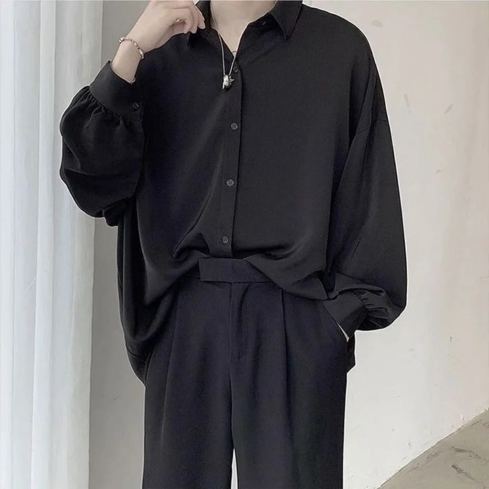 Áo Sơ Mi Dài Tay Phong Cách Hàn Quốc Dành Cho Nam
