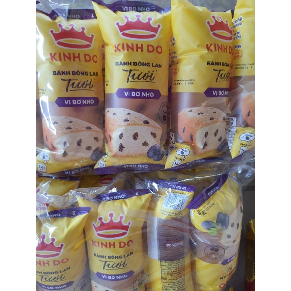 Bánh Bông Lan Nho Kinh Đô