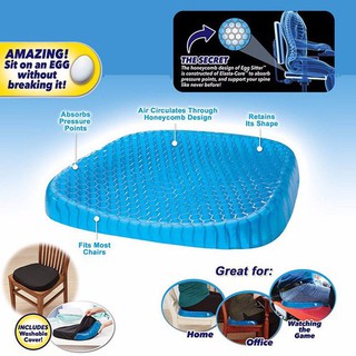 ĐỆM NGỒI 3D THOÁNG KHÍ CHỐNG ĐAU MỎI EGG SISTER