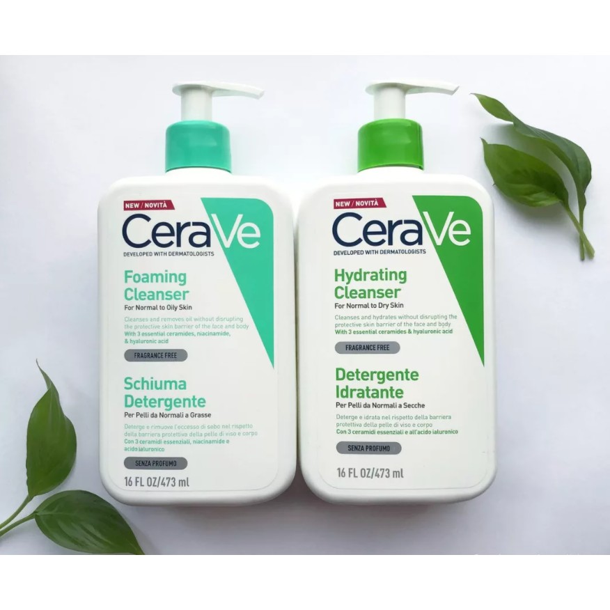 Sữa rửa mặt Cerave dịu nhẹ (236ml, 473ml) | BigBuy360 - bigbuy360.vn