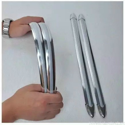 Nẹp crom 4 góc chống xước trang trí cho xe ô tô