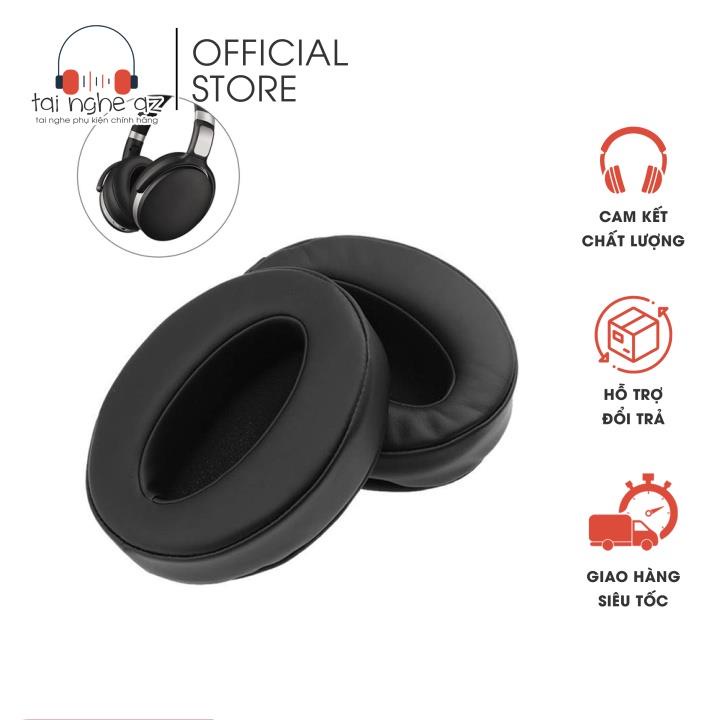 Mút đệm tai nghe Sennheiser HD 4.5- Bộ Pad đệm bọc cho headphone cao cấp, mềm mại bền bỉ- Tai nghe A