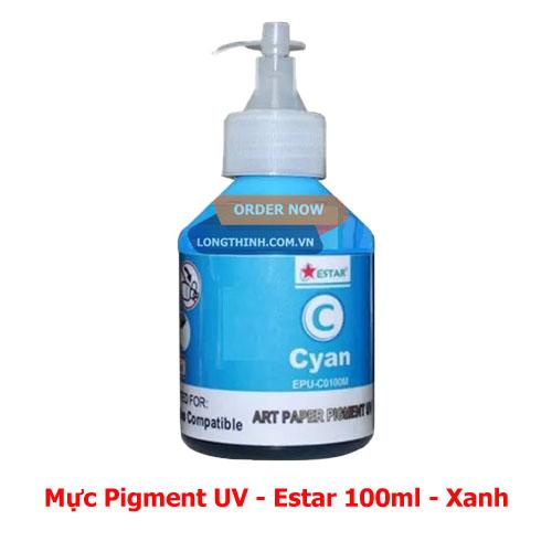 Mực dầu Pigment UV EStar 4 màu 100ml
