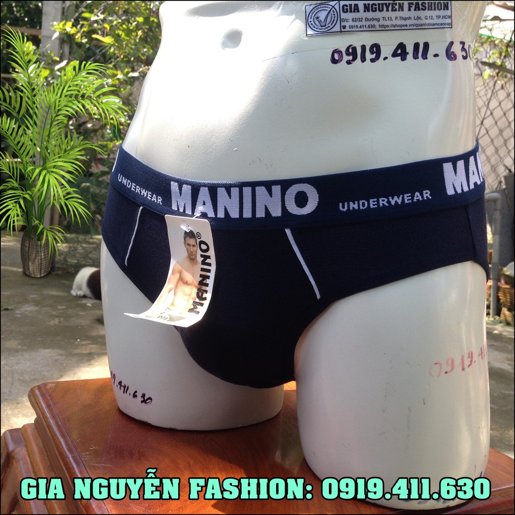 Bộ 5 quần lót nam MANINO Cao cấp - Cotton 4 Chiều